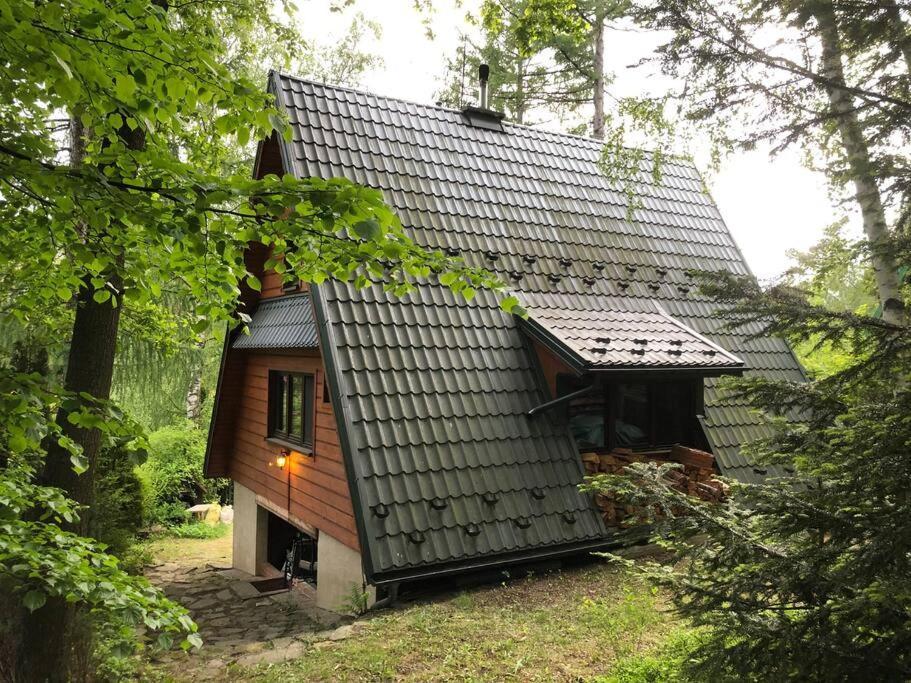 Domek W Lesie Leki  Bagian luar foto