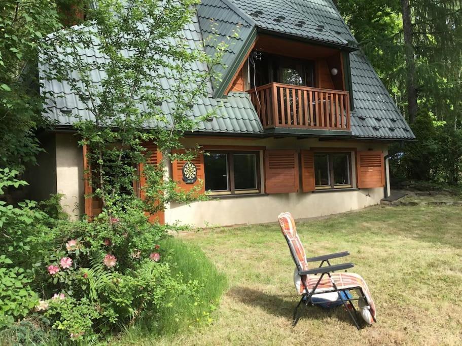 Domek W Lesie Leki  Bagian luar foto